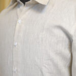 The beige pure luxury linen